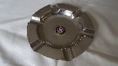 SOUVENIR CHROME ASHTRAY FROM THE UNION CASTLE LINE VESSEL THE RMS ARUNDEL CASTLE